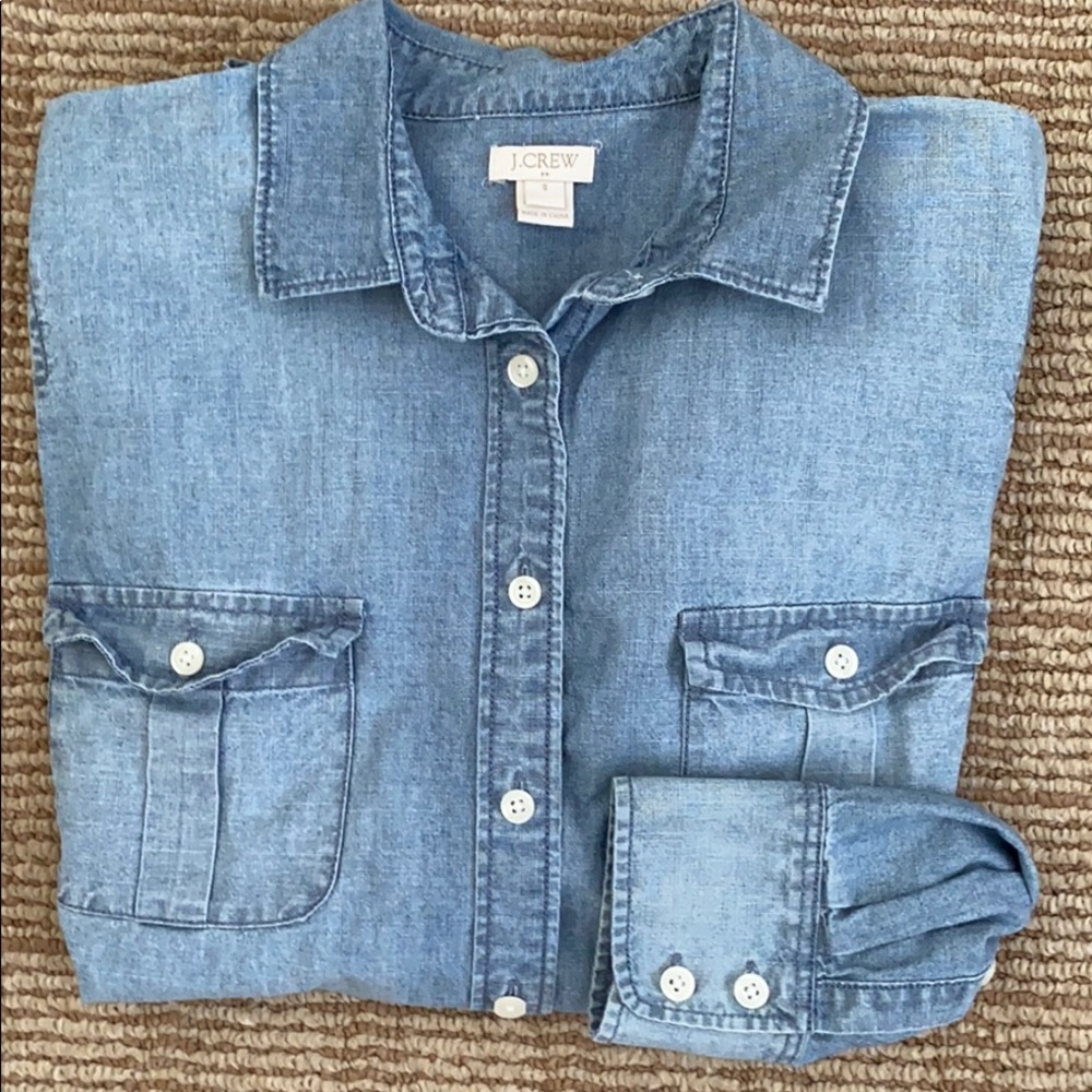 J. Crew Classic Denim Shirt